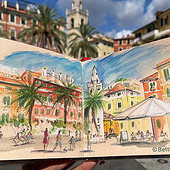 „Bettina Weisl – Urban- & Travel Sketching“ von Bettina Weisl