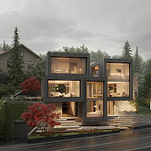 Diseñadores: «Außenvisualisierung: Villa Forchwald, Schweiz» de Render Vision