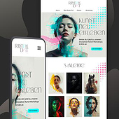 „Markenauftritt Kunstatelier Köln Webdesign“ von Jasmin Moody