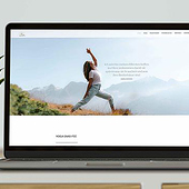 Diseñadores: «Webdesign // Yogatherapie & Gesundheit» de Vera Damrath