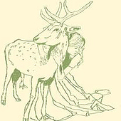 «Woman With Animals» de Marie Englhard