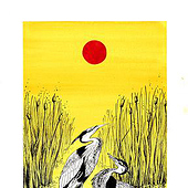 Designer: „Aquarell / Mixed-Media“ von CoHieRu Artworks