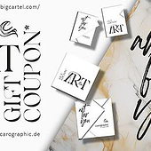 „Kunst-Gutscheine von carographic – Aquarell, Acr“ von carographic by Carolyn Mielke