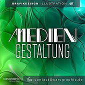 „Werbung layout Gestaltung Grafik Print Design“ von carographic by Carolyn Mielke