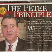 «Peter Smerling: The Straits Times Article» de Peter Charles Smerling