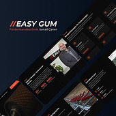 „Webdesign Easy GUM Förderbandtechnik“ von Tamba Johann Faustmann
