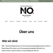 «Nutrition Organisation e.V.» von SF Webdesign