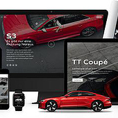 Diseñadores: «Global Rebranding of Audi» de Freelance Creative Director & Art Director (UI/UX…