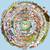 Designer: «Wizzle – Wimmelbild-Puzzle» von Kathrin Strauß