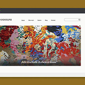 «Artist Website „Randolph“ – UI/UX & Frontend» von Katharina Wolf
