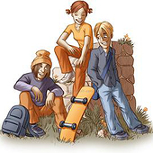 Diseñadores: «Illustrationen / Stadtjugendring Potsdam e.V.» de Uwe Heinelt