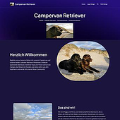 Diseñadores: «Website Onepager» de Peggy Brüning