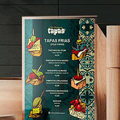 Diseñadores: «Tapas – Branding Project» de Marina Melnikova