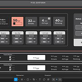 Agencias: «Modern Desktop App – Atemschutzüberwachung» de Abdullah Ökmen