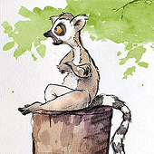 «Kinderbuchillustration» de Wolli Ruf