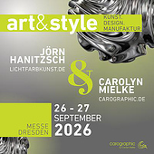 «Neue Station: art & style Messe Dresden 2026» de carographic by Carolyn Mielke