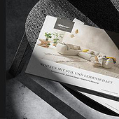 «Imagebroschüre für Luxusmöbelhaus» de MD Designstudio