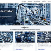 Diseñadores: «Industrial Solutions – WordPress Webdesign» de Lídia Gregus