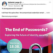 Agencias: «LinkedIn-Betreuung T Security» de Peter Zimmer