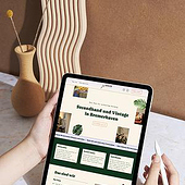 „Website & Branding für ZeitRaum Clothing“ von Maia Studio | Webdesign mit…
