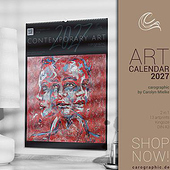 Agenturen: «Kunstkalender 2027 – 13 Werke von Carolyn Mielke» von carographic by Carolyn Mielke