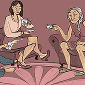 „Editorial Illustration“ von Carina Zidan