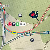 «Topografische Wanderkarte – Infotafel» de Philip Holderried