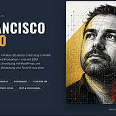 Diseñadores: «Portfolio – Webdesign, WordPress & Print» de Francisco Vivo Pastor
