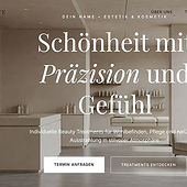 „Beauty Studio – Website-Konzept (Demo)“ von Dominik Schloffer-Koshelnyk
