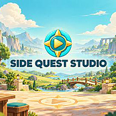 Diseñadores: «Side Quest Studio – KI-generiertes Bildkonzept» de Anastasia Bauer
