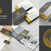 Diseñadores: «Bestattungshaus – Corporate Design & Branding» de Mo. Golombek