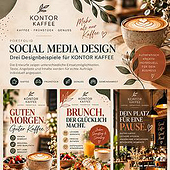 «Kontor Kaffee – Social Media Design für Gastrono» de Victoria Kopatz