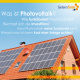 Broschüre für eine Beraterfirma für Solarenergie