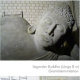 Überdimensionaler Buddha (Granitstein-Imitation)