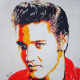 Elvis – Teddybear Acryl auf Leinen 60 × 60 cm
