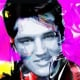 Elvis Presley PopArt Stil