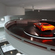 BMW Museum Rundbau; Plattformen mit BMW Turbo Studie; Architekt: Karl Schwanzer