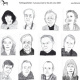 „Autorenportraits“ Illustrationen für Die Zeit online 2008