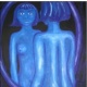 Blue Woman (Öl auf Leinwand)