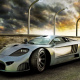 3D Modell des Sportwagens Saleen S7