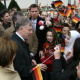 Bundespräsident Horst Köhler bei einem Besuch in Zweibrücken