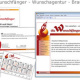 Die Wunschfänger Wunschagentur – Logo, Visitenkarten, Werbemittel, Webseite