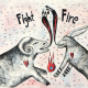 fight & fire, ink & watercolour 2008