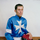 Portraits von Jockeys nach dem Rennen