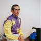 Portraits von Jockeys nach dem Rennen