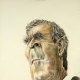 George W. Bush, 84 × 58,4 cm, Farbstift