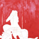 Ohne Titel, 2007, Lack und Farbstift auf Papier, 30 × 42 cm