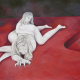 Frauen-Formen, 2006 in Leipzig, Öl auf Papier, 176 × 152 cm