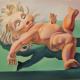 Die Puppe, 2005, Öl auf Leinwand, 120 × 100 cm