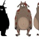 Monster-Charakter Entwurf